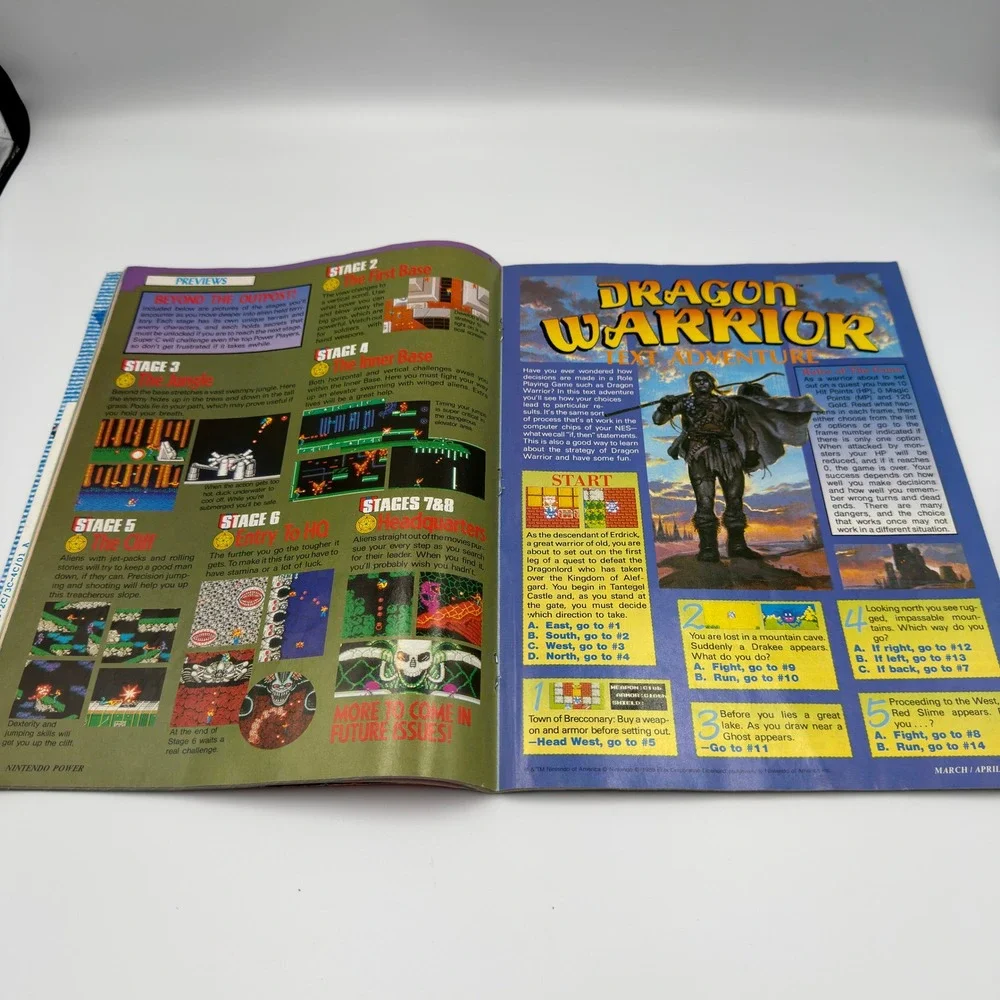 Nintendo Power Magazine Vol 11 March April 1990 Super Mario Bros 3 NO POSTER